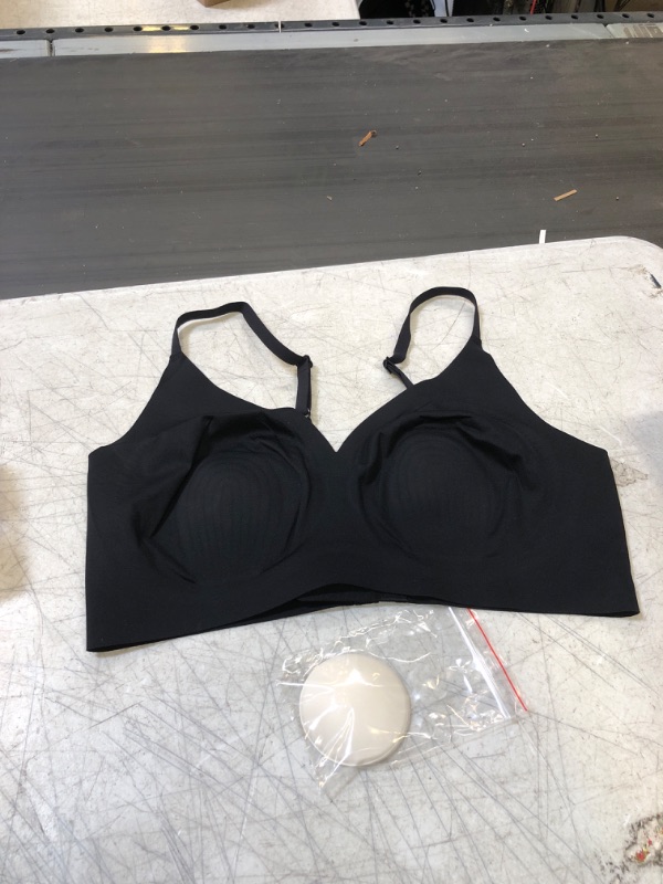 Photo 1 of  WOMENS COMFORT BRA
SIZE XL BLACK 