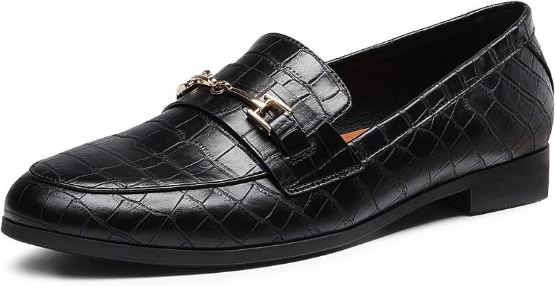 Photo 1 of DREAM PAIRS Women's Loafers Leather Penny Loafers Fashion Comfortable Flats Shoes - SIZE 9.5 USA