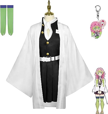 Photo 1 of BLIBUNALA Cosplay Costume Kimono Demon Slayer Costume for Kids Halloween Completo Set Outfits Keychain Girls Boys
SIZE M 