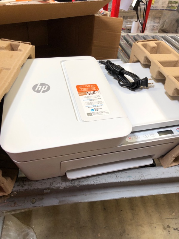 Photo 3 of HP - DeskJet 4155e Wireless All-In-One Inkjet Printer 