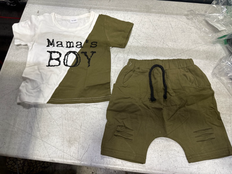 Photo 2 of 18/24M---2pcs Summer Outwear Clothing Suit Infant 