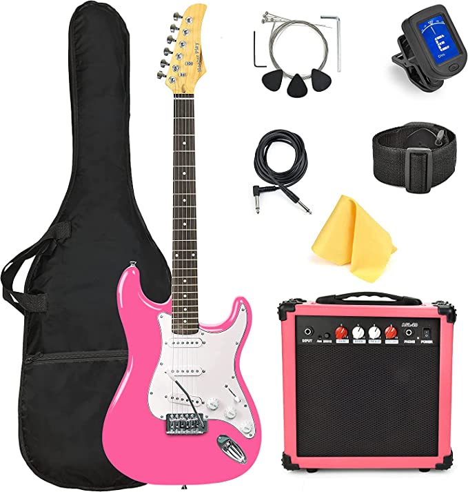 Photo 1 of Master Play 39 Inch Electric Guitar,For Kids/beginner With  Cable