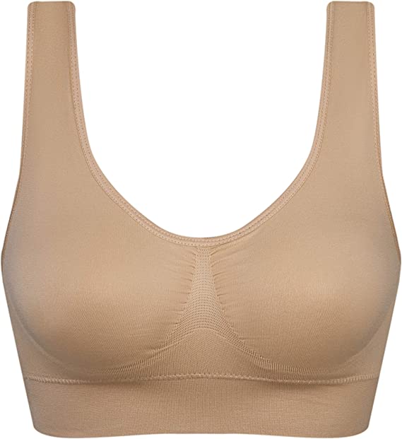 Photo 1 of Size S---Girl's Comfort Workout Sports Bra Low-Impact Activity Sleep Bras