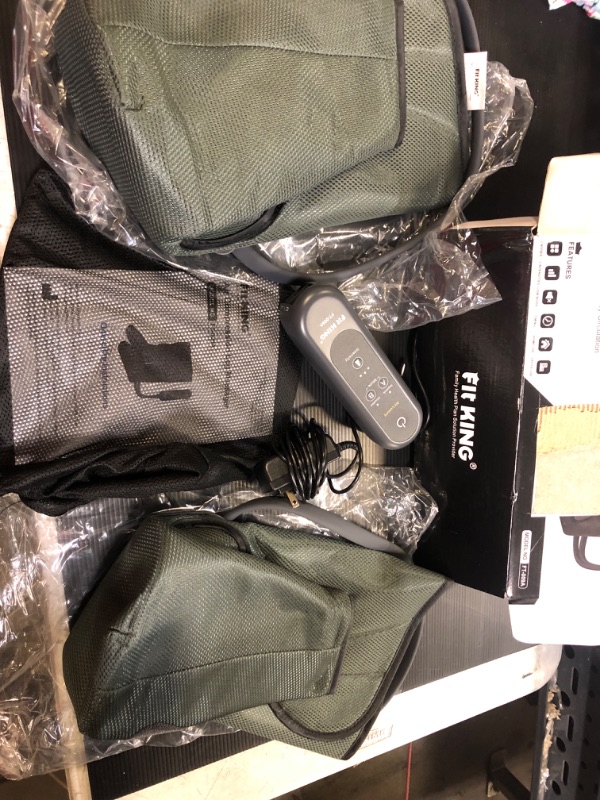 Photo 1 of FIT KING Leg Air Massager for Circulation and Relaxation Foot and Calf Massage with Handheld Controller 3 Intensities 2 Modes (with 2 Extensions)- FSA HSA Eligible