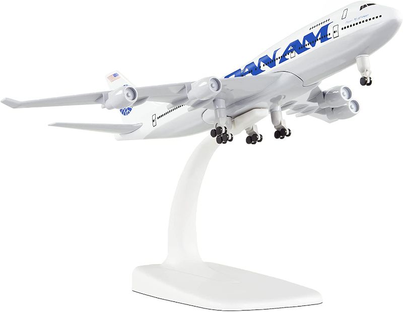 Photo 1 of Busyflies 1:300 Scale American Panam Airlines 747 Airplane Models Alloy Diecast Airplane Model
