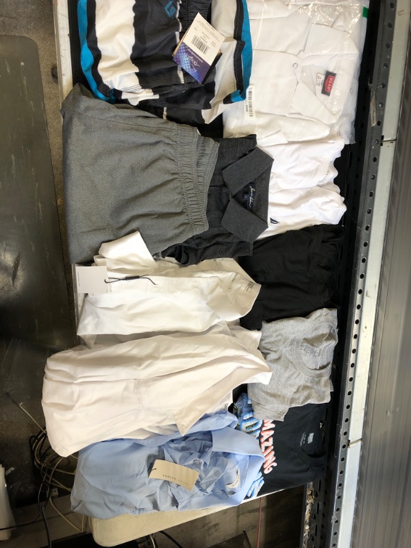 Photo 1 of 11 piece mens clothes all different sizes 