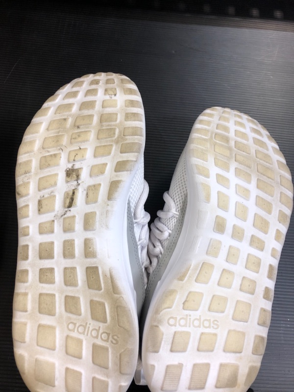 Photo 3 of adidas Men's Lite Racer Adapt 3.0 Wide Running Shoe 9 White/White/Grey *USED* MINOR DIRT AND STAINS. (SEE PHOTOS)