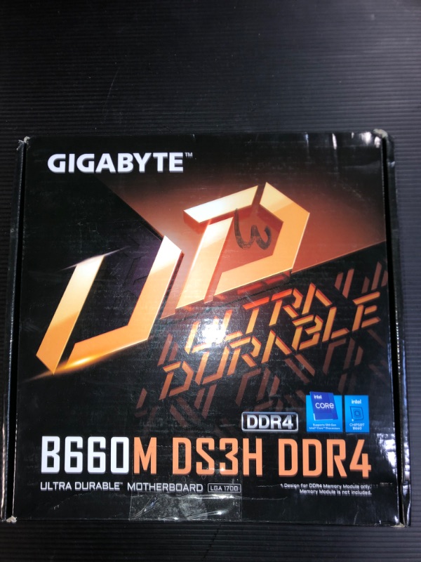 Photo 3 of GIGABYTE H610M S2H DDR4 (H610/ Intel LGA 1700/ Micro ATX/ DDR4/ Single M.2/ PCIe 4.0/ USB 3.2 Gen1/ Realtek GbE LAN/Motherboard)
