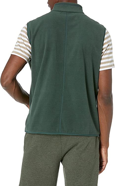 Photo 1 of Amazon Essentials Men's Full-Zip Polar Fleece Vest