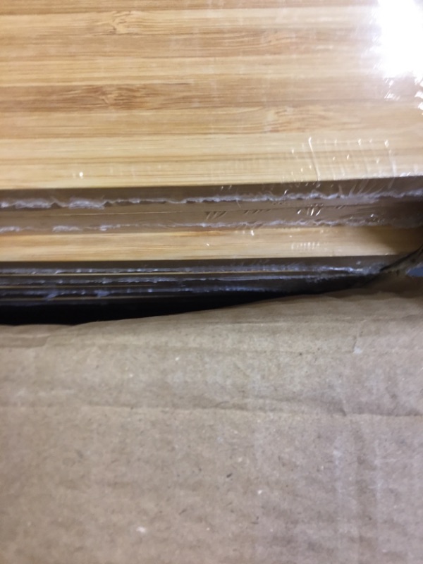 Photo 1 of 12 Pcs Thicken Bamboo Cutting Board Bulk Personalized Wood Chopping Board Customized Laser Engraving Blanks Serving Board for Wedding Mother's Day Housewarming Gift (Handle)
