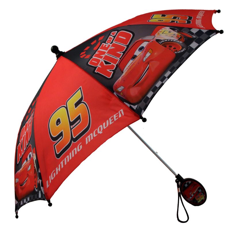 Photo 1 of Disney Lightning McQueen and Mickey Mouse Kids Umbrella for Boys Rain Wear Age 3-6
