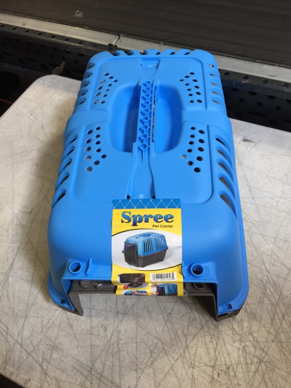 Photo 2 of 1419SPB Spree Pet Carrier, Blue
