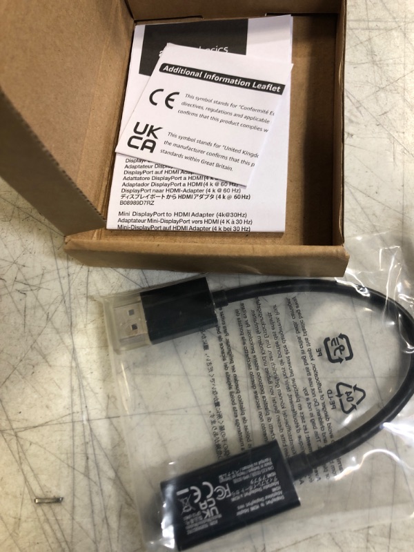 Photo 3 of Amazon Basics DisplayPort to HDMI Adapter (4k@60Hz)
