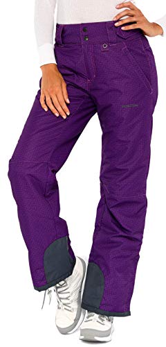 Photo 1 of Arctix Women's Insulated Snow Pants, Moguls Print Purple, Large
