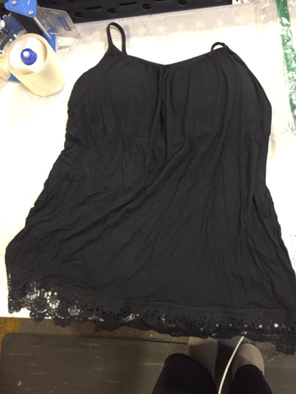 Photo 1 of BLACK BLOUSE SIZE 2XL LACE