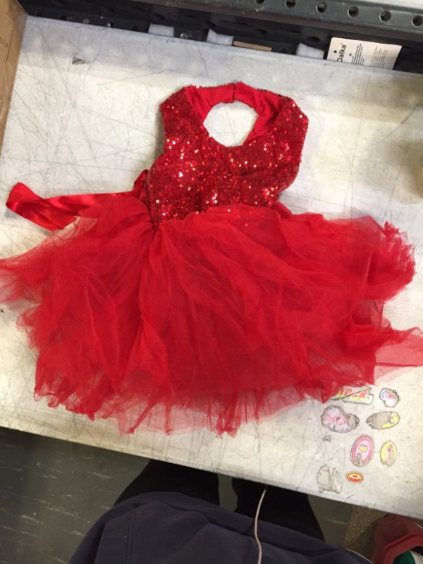 Photo 1 of BABY SIZE 110 RED DRESS