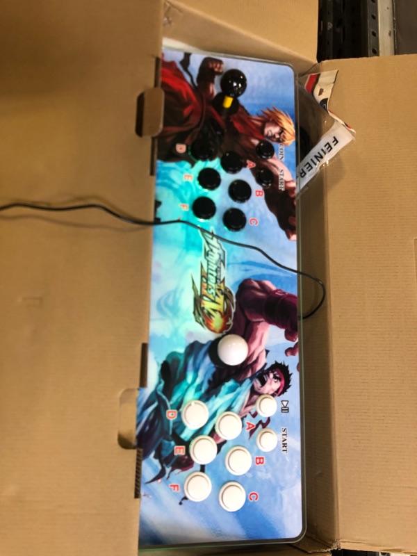 Photo 1 of 3D+ Pandora Games Arcade Game Console - 8000 Games Installed, WiFi Function to Add More Games, Support 3D Games, Search/Save/Hide/Pause Games, 1280x720P, Favorite List, 4 Players Online Game 8000 Games-white