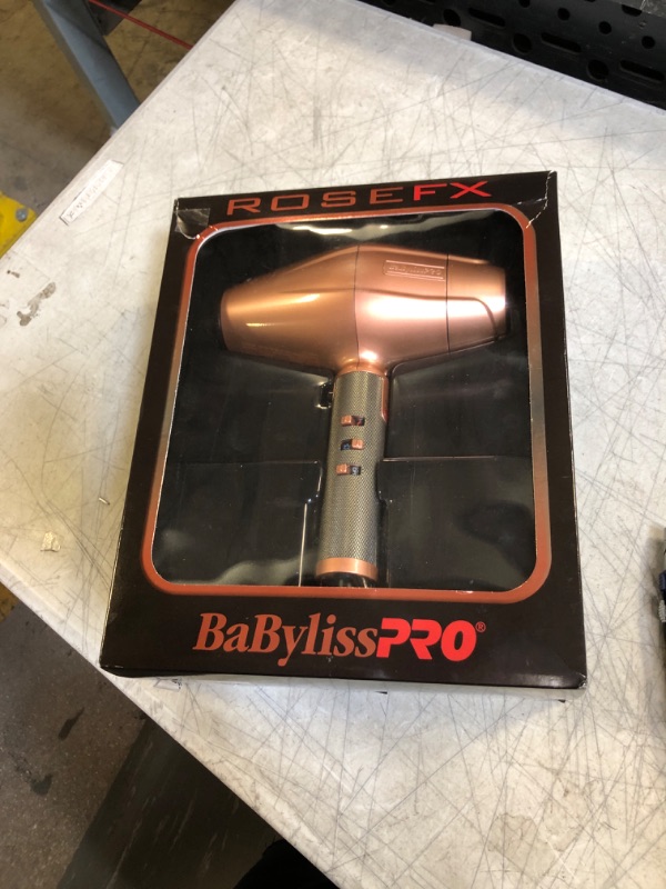 Photo 2 of BaBylissPRO High-Performance Turbo Dryer Rose Gold
