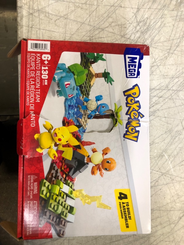 Photo 2 of Mega Construx - Pokemon Kanto Region Team Construction Set