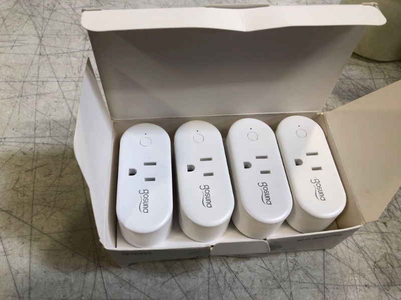 Photo 2 of Smart Plugs That Work with Alexa, Google Home, and Smart Life Apps (4 Pack)