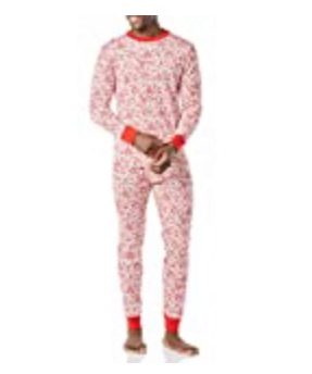 Photo 1 of AMAZON ESSENTIALS MEN'S KNIT PAJAMA SET SIZE 6XL