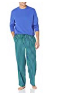 Photo 1 of AMAZON ESSENTIALS MEN'S FLANNEL PAJAMA SET SIZE 3XL