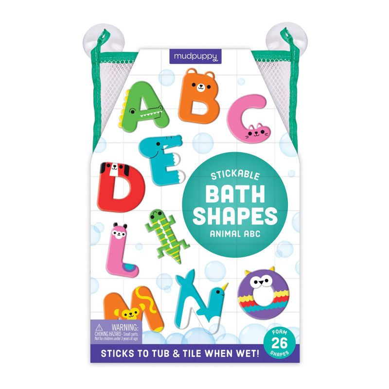 Photo 1 of Animal ABC Stickable Foam Bath Shapes  -- FACTORY SEALED --
