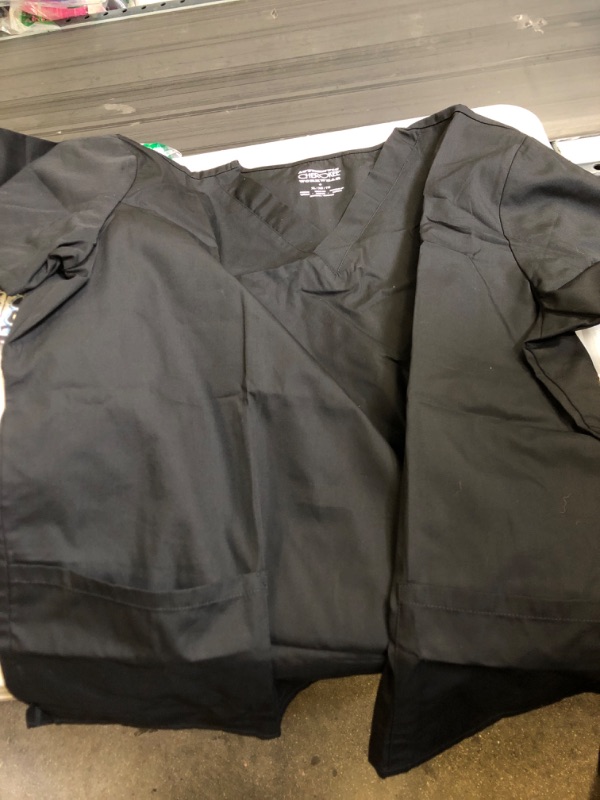 Photo 2 of Cherokee Men & Women Scrubs Set Workwear Originals Top SIZE  Large Black