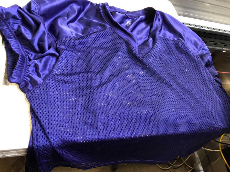 Photo 2 of Champro Time Out Polyester Practice Football Jersey SIZE X-Large Purple