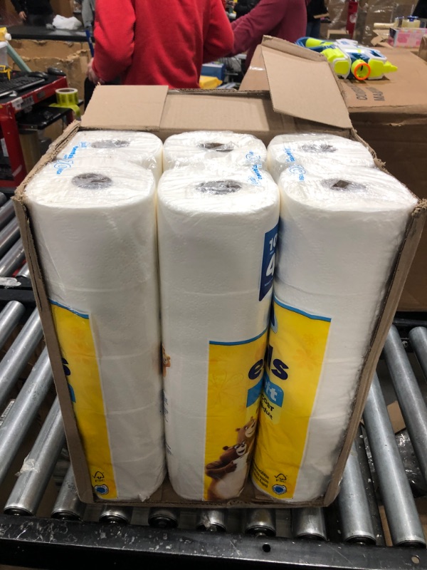 Photo 2 of Charmin Essentials Strong Toilet Paper, 30 Mega Rolls = 120 Regular Rolls (Packaging May Vary) 30 Count (Pack of 1)