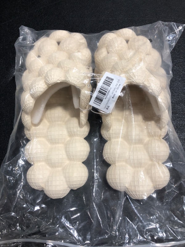 Photo 2 of BRONAX Bubble Slides for Women and Men | Ultra Cushioned Funny Lychee Massage Cloud Slippers. SIZE 43/44
