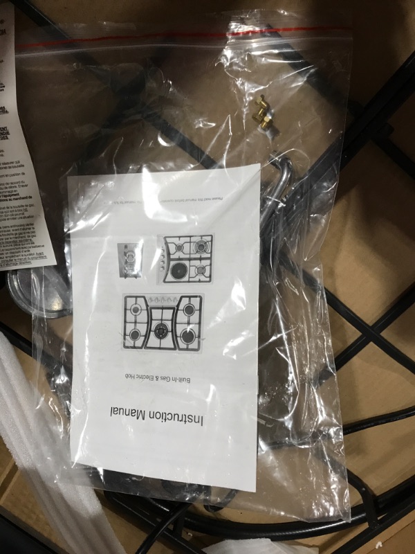 Photo 1 of 22?x20? Built in Gas Cooktop 4 Burners Stainless Steel Stove with NG/LPG Conversion Kit Thermocouple Protection and Easy to Clean (20Wx22L)