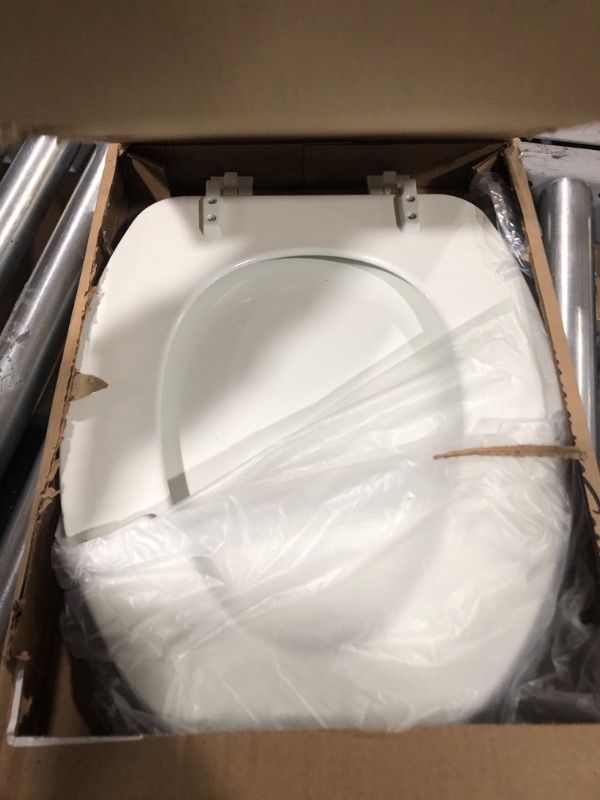 Photo 2 of American Standard Laurel Elongated Toilet Seat in White