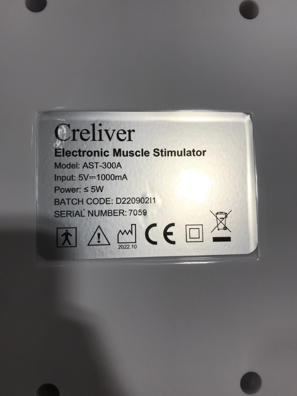 Photo 3 of Creliver Foot Circulation Plus EMS & TENS Foot Nerve Muscle Massager, Electric Foot Stimulator Improves Circulation, Feet Legs Circulation Machine Relieves Body Pains, Neuropathy (FSA or HSA Eligible)