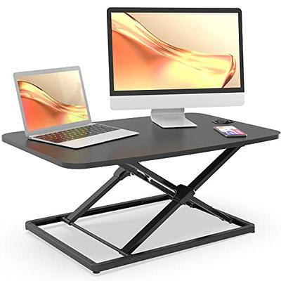 Photo 1 of SMUG Standing Desk, Electric Height Adjustable Computer Desk Black 31 in x 20 in
