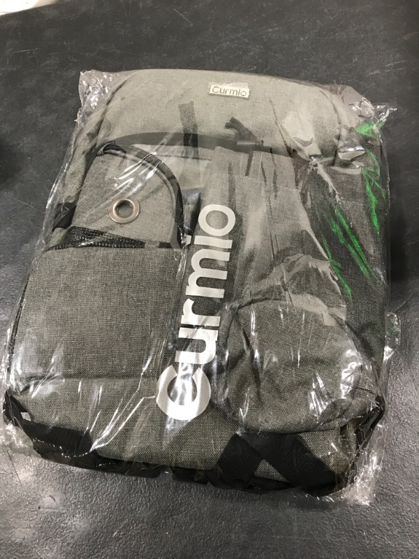 Photo 2 of CURMIO Portable Oxygen Concentrator Backpack, POC Carrying Bag Compatible with Inogen, OxyGo and Caire Units, Bag Only, Gray (Patent Pending)