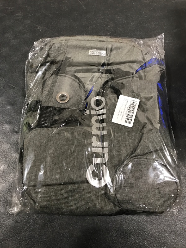 Photo 1 of CURMIO Portable Oxygen Concentrator Backpack, POC Carrying Bag Compatible with Inogen, OxyGo and Caire Units, Bag Only, Gray (Patent Pending)