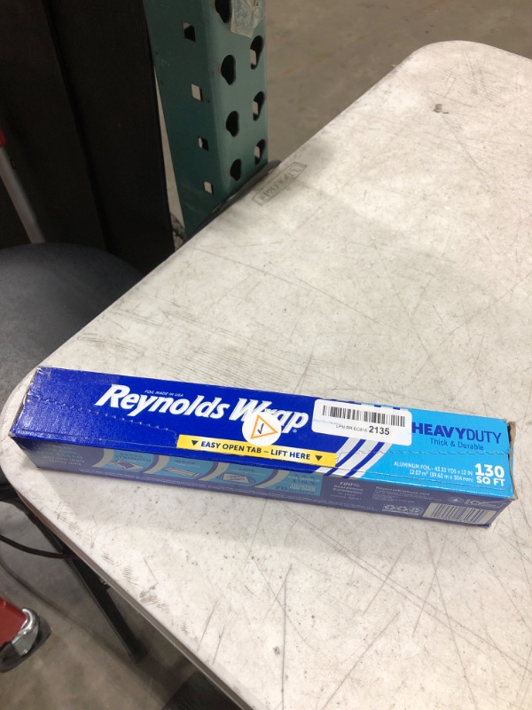 Photo 2 of Reynolds Wrap Heavy Duty Aluminum Foil, 130 Square Feet Heavy Duty 130 Sq Ft