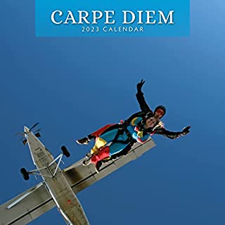 Photo 1 of 2023 Carpe Diem Monthly Wall Calendar by Red Robin Calendars 12" x 12"