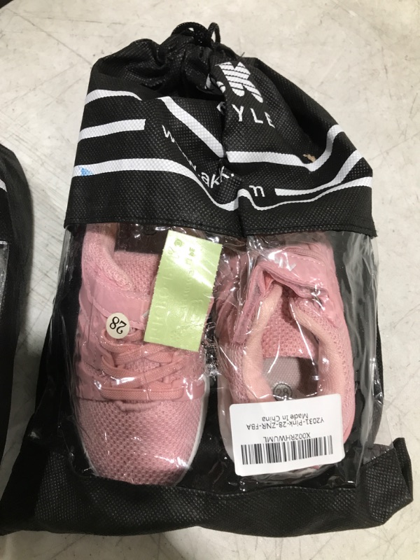 Photo 2 of akk pink shoes kids size 28