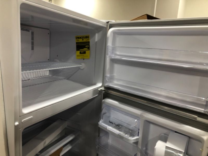 Photo 7 of  Winia WTE21GSWMD 21 Cu. Ft. Top Mount Refrigerator With Factory Installed Ice Maker - White 