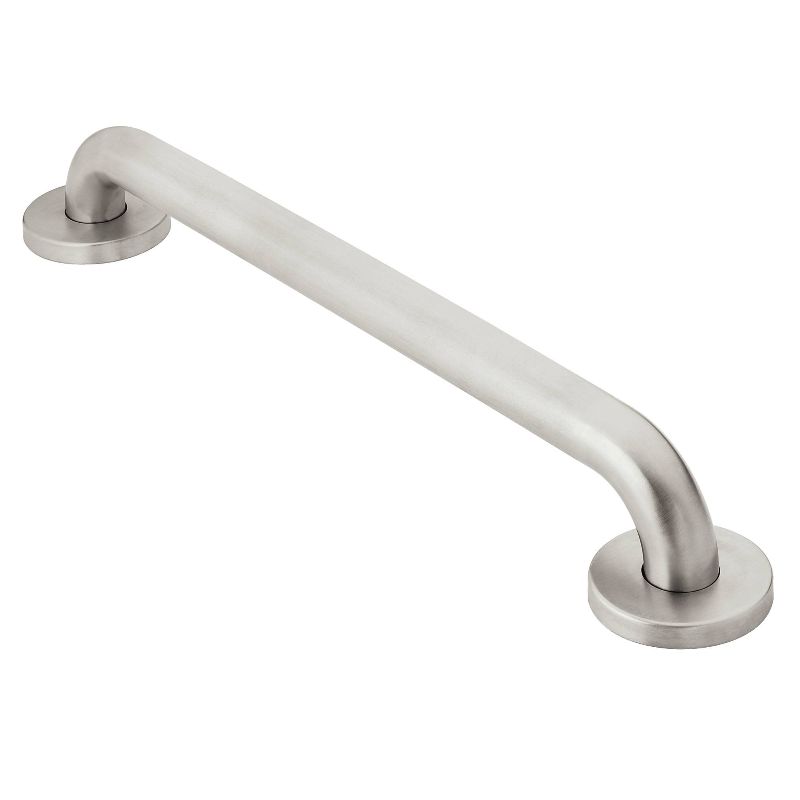 Photo 1 of  Moen Home Care 48-Inch Concealed Screw Bath Safety Bathroom Grab Bar Peened 