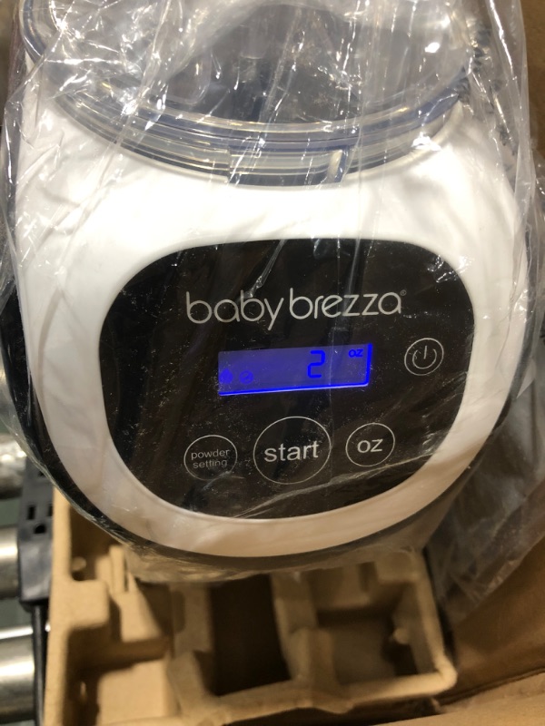 Photo 3 of  Baby Brezza Formula Pro Mini Baby Formula Maker – Small Baby Formula Mixer Machine Is Portable for Travel – Bottle Makers Makes the Perfect Bottle 