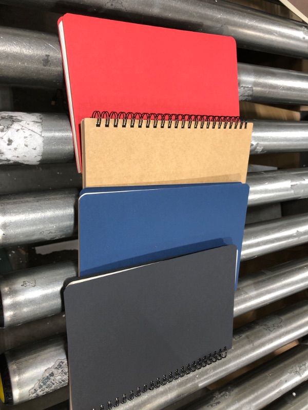 Photo 1 of MEMO NOTEBOOKS RANDOM COLORS 4 PACK