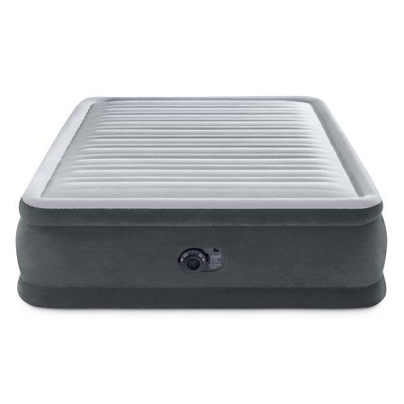 Photo 1 of Intex Dura-Beam Plus 18 Lightweight Air Mattress with Built-in Pump Queen
