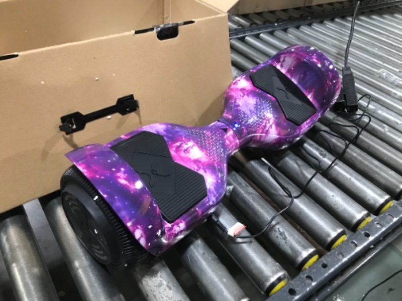 Photo 1 of PARTS ONLY! Hover-1 Helix UL Certified Electric Hover Board with 6.5 in. LED Wheels LED Sensor Lights Bluetooth Speaker; Lithium-ion 10 Cell Battery 