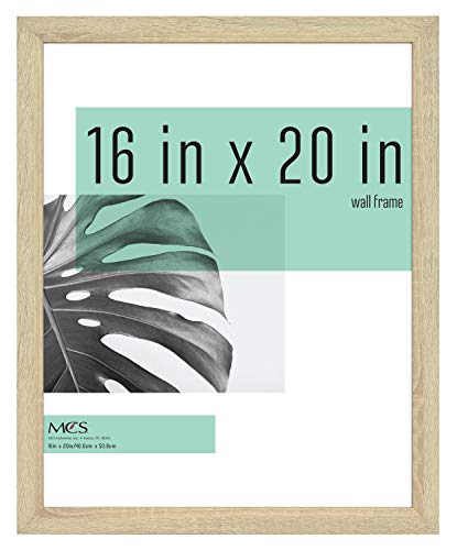 Photo 1 of  MCS Industries Studio Gallery Frame, Natural Woodgrain, 16 X 20 in, Single 