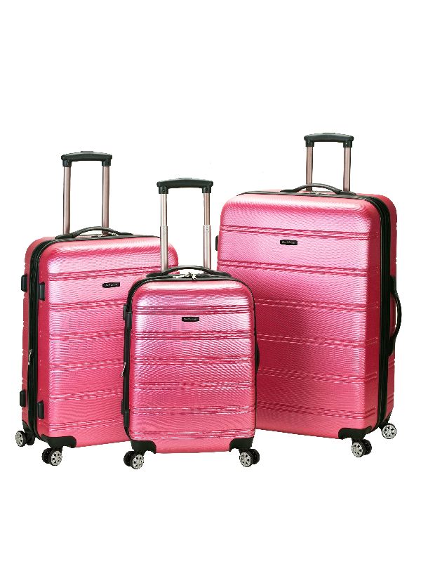 Photo 1 of  Rockland Luggage Melbourne 3 Piece Hardside Luggage Set 
