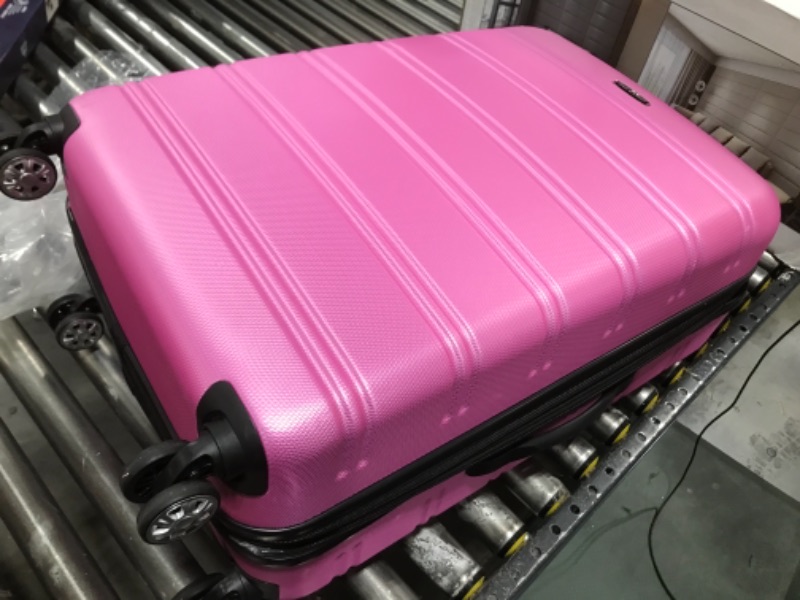 Photo 2 of  Rockland Luggage Melbourne 3 Piece Hardside Luggage Set 