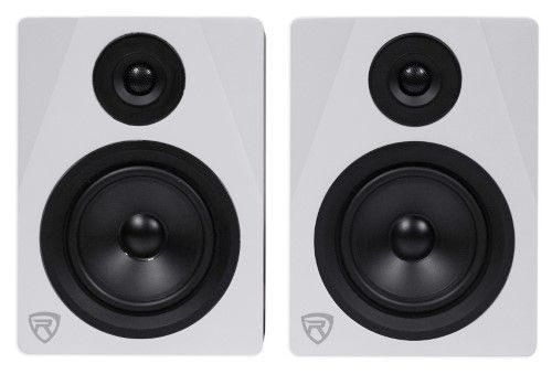 Photo 1 of  Rockville APM5W 5.25" 2-Way 250W Active / Powered USB Studio Monitor Speakers Pair 